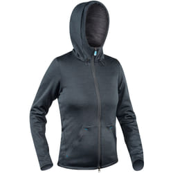 Komperdell Full Zip Hoody Veste protecteur dames, noir, taille XL pour Femmes