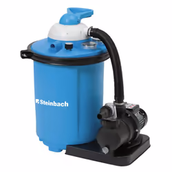 Steinbach Comfort 75, 550 W, Secteur, 9400 l/h, Noir, Bleu, Blanc