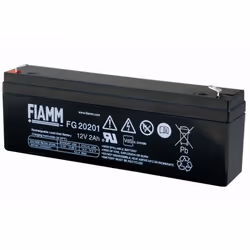 FIAMM FG20201, 12 V, 1 pièce(s), Noir, 2 Ah, 5 année(s), 800 g