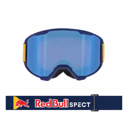RedBull SPECT Solo lunette de sports d'hiver Marine Unisexe Bleu Verres (plats) cylindriques