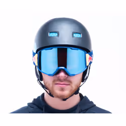 RedBull SPECT Solo lunette de sports d'hiver Marine Unisexe Bleu Verres (plats) cylindriques