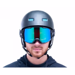 RedBull SPECT SOLO lunette de sports d'hiver Noir Unisexe Multicolore Verres (plats) cylindriques