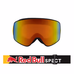 RedBull SPECT Rush, Mono-objectif, Noir, Polycarbonate, Polyuréthane thermoplastique (TPU), Verres sphériques, Polycarbonate, ...