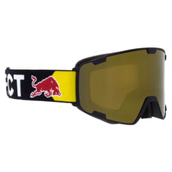 RedBull SPECT Park lunette de sports d'hiver Noir Hommes Marron Verres (plats) cylindriques