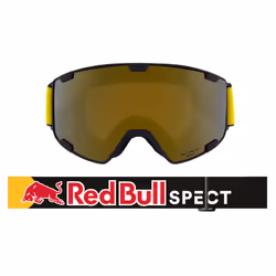 RedBull SPECT Park lunette de sports d'hiver Noir Hommes Marron Verres (plats) cylindriques