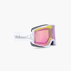 RedBull SPECT SOLO-013X lunette de sports d'hiver Blanc Unisexe Rose Verres (plats) cylindriques