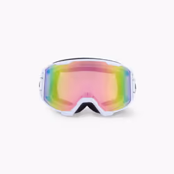 RedBull SPECT SOLO-013X lunette de sports d'hiver Blanc Unisexe Rose Verres (plats) cylindriques