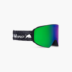 RedBull SPECT JAM-02 lunette de sports d'hiver Noir Unisexe Vert Verres sphériques