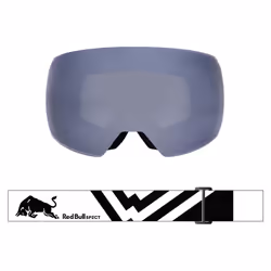RedBull SPECT Chute lunette de sports d'hiver Noir Unisexe Gris Verres (plats) cylindriques