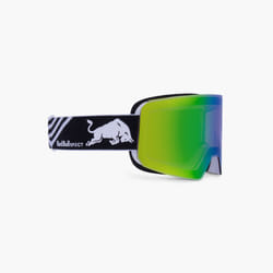 RedBull SPECT LINE-03 lunette de sports d'hiver Noir, Blanc Unisexe Bleu, Vert Verres sphériques
