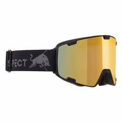 RedBull SPECT PARK lunette de sports d'hiver Noir Jaune Verres (plats) cylindriques - Vue supplémentaire 2