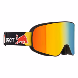 RedBull SPECT RUSH lunette de sports d'hiver Noir Unisexe Miroir, Multicolore Verres (plats) cylindriques