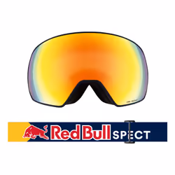 RedBull SPECT FINK-01RE2, Noir, Polyuréthane thermoplastique (TPU), Verres sphériques, Noir, Rouge, S2
