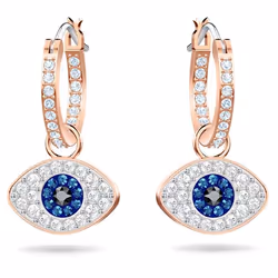 Swarovski 5425857, Femelle, Métal, Bleu, Or rose, Blanc