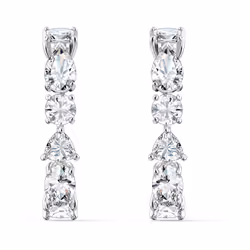 Swarovski Tennis Deluxe Mixed, Femelle, Métal, Blanc