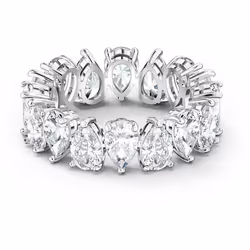 Bague - Bijoux fantaisie Argent - Swarovski - 5689468