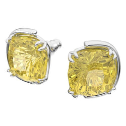 Swarovski Harmonia Clous d'oreilles Métal Argent, Jaune