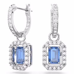 Swarovski 5619500, Femelle, Métal, Bleu, Argent