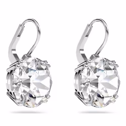 Swarovski 5628351 boucle d'oreille Boucles d'oreilles à clipser Métal Argent, Blanc - Vue supplémentaire 4