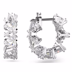 Swarovski 5632467 boucle d'oreille Boucles d'oreilles à clipser Métal Argent, Jaune