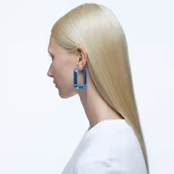Swarovski 5633950 boucle d'oreille Boucles d'oreilles à clipser Métal Bleu