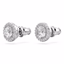 Swarovski Una Angelic Clous d'oreilles Métal Blanc - Vue supplémentaire 4