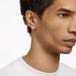 Swarovski Una Angelic Clous d'oreilles Métal Blanc - Vue supplémentaire 6