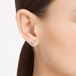 Swarovski 5636712 boucle d'oreille Clous d'oreilles Métal Or, Argent, Blanc - Vue supplémentaire 5