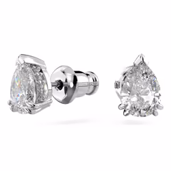 Swarovski Stilla Clous d'oreilles Métal Blanc