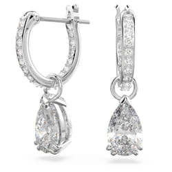 Swarovski Stilla Boucles d’oreilles pendantes Métal Blanc