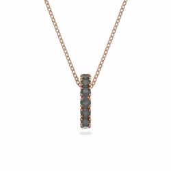 Collier - SWAROVSKI - Exalta doré rose - Cristal - Plaqué or - Garanti 2 ans
