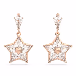 Swarovski 5645466 boucle d'oreille Clous d'oreilles Métal Or, Blanc