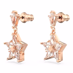 Swarovski 5645466 boucle d'oreille Clous d'oreilles Métal Or, Blanc