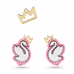 Swarovski 5649197, Femelle, Métal, Oiseaux, Or, Rose, Blanc
