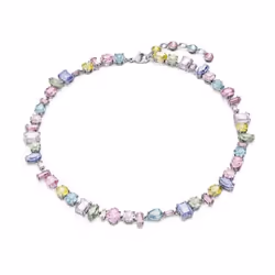 Collier - SWAROVSKI - Gema - Multicolore - Cristaux - Longueur 40 cm
