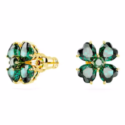 Swarovski 5666236, Femelle, Métal, Fleurs et feuilles, Or, Vert