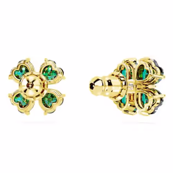 Swarovski 5666236 boucle d'oreille Clous d'oreilles Métal Or, Vert - Vue supplémentaire 4