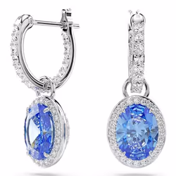 Swarovski 5671817, Femelle, Métal, Bleu, Argent
