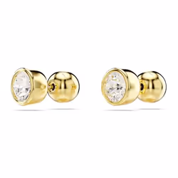 Swarovski 5681552 boucle d'oreille Clous d'oreilles Métal Or, Blanc
