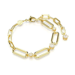 Bracelet - SWAROVSKI - Constella - Plaqué or - Longueur réglable 15.5-20 cm - Oxyde de zirconium
