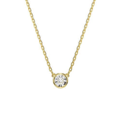 Collier - SWAROVSKI - Imber doré - Métal rhodié doré - Longueur 45 cm - Cristal blanc
