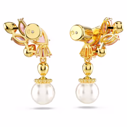 Swarovski Gema Clous d'oreilles Métal Or, Rose - Vue supplémentaire 4