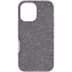 Étui pour Smartphone High Swarovski iPhone 16Ton argenté