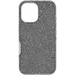 Étui pour Smartphone High Swarovski iPhone 16Ton argenté
