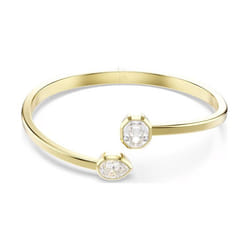 Jonc - Swarovski - Bracelet Jonc Swarovski Imber doré L - Couleur de la matière:Jaune - Jaune