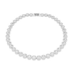 Collier - SWAROVSKI - Angelic - Métal rhodié - Cristaux incolores - Longueur 38 cm