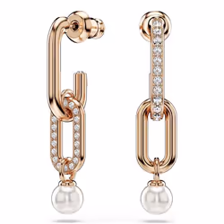 Boucles doreilles femme - Swarovski - Boucles doreilles Swarovski Constella perle