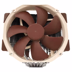 Noctua NH-D15 SE-AM4 système de refroidissement d’ordinateur Processeur Refroidisseur Beige, Marron, Acier inoxydable