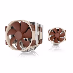 Noctua NH-D15 SE-AM4 système de refroidissement d’ordinateur Processeur Refroidisseur Beige, Marron, Acier inoxydable