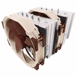 Noctua NH-D15 SE-AM4 système de refroidissement d'ordinateur Processeur Refroidisseur Beige, Marron, Acier inoxydable - Vue supplémentaire 6